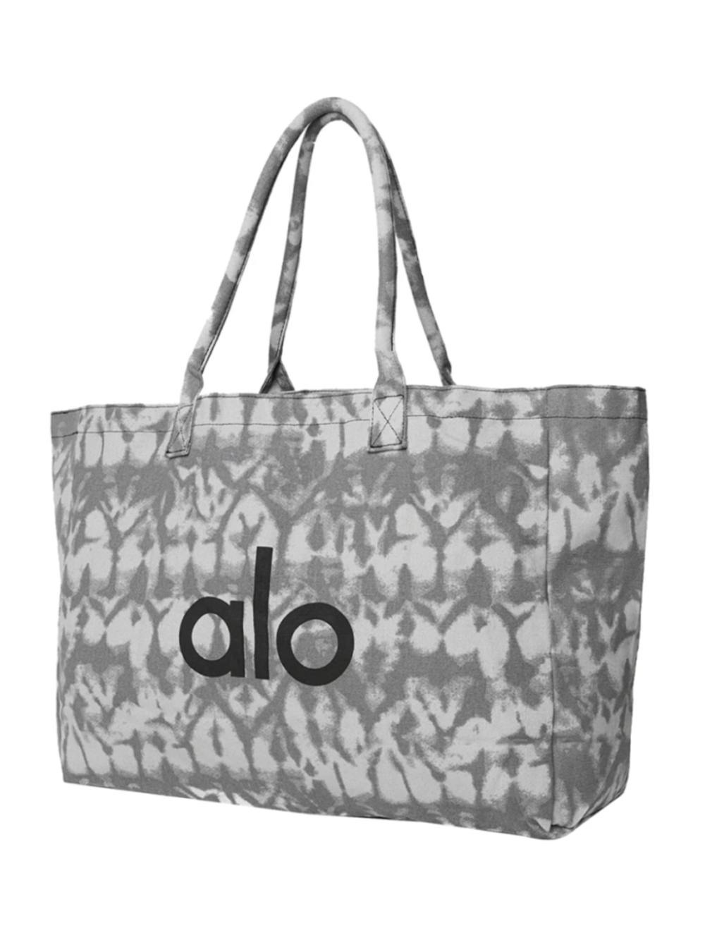 Brand New Alo Yoga Carry-All Shopper Tote Tie-Dye Canvas Tote Bag